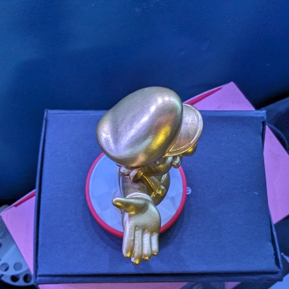 Golden Mario Amiibo Nintendo switch wii ds - Picture 2 of 6